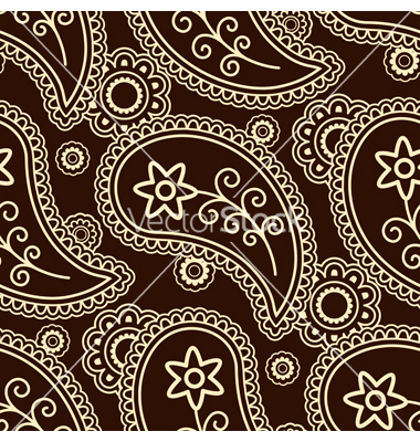 Paisley Vector Patterns