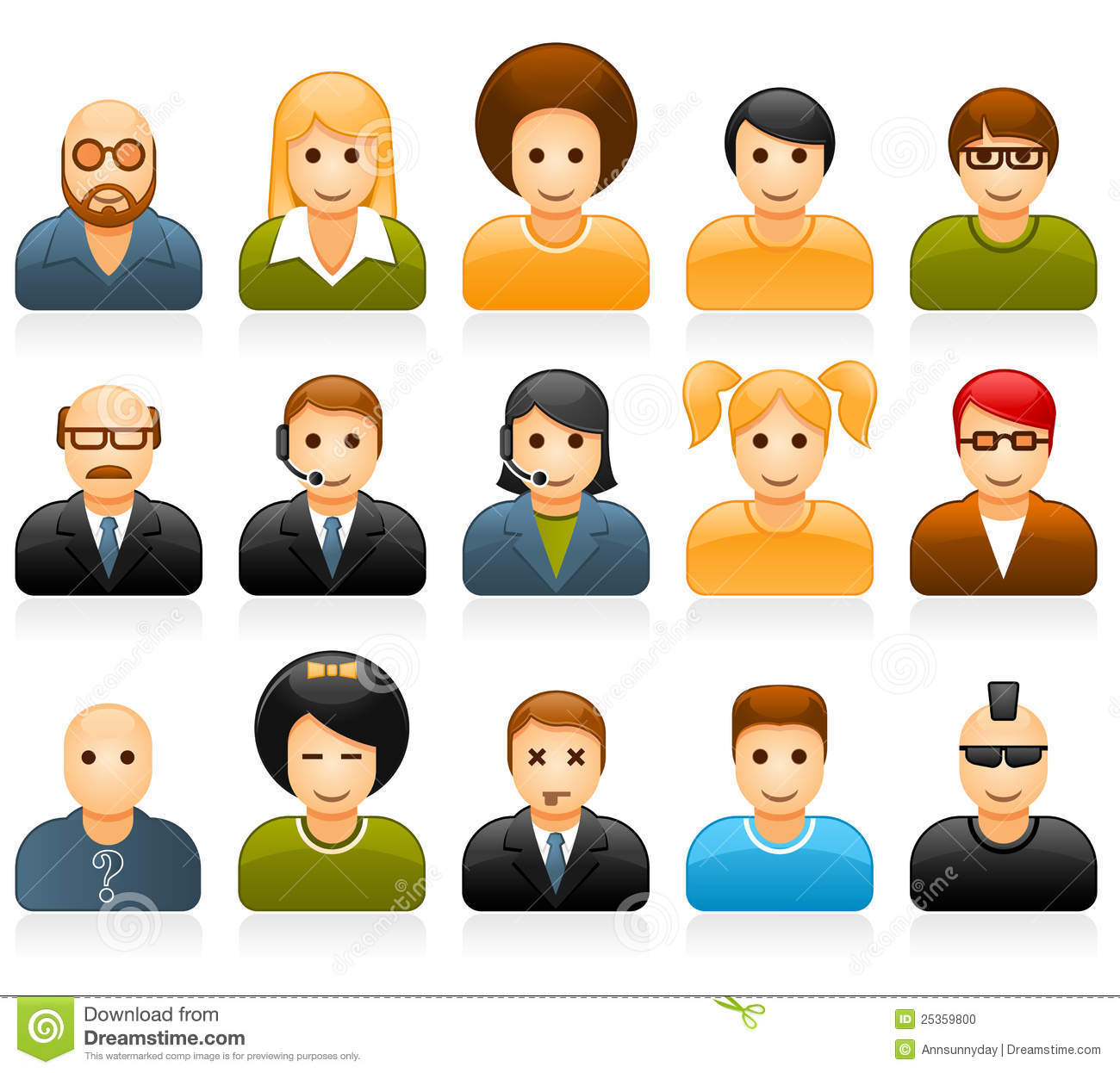 People Avatar Icons Free