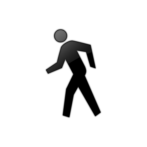 Person Walking Icon Person Walking Icon