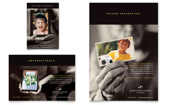 16 Photography Ad Templates Images