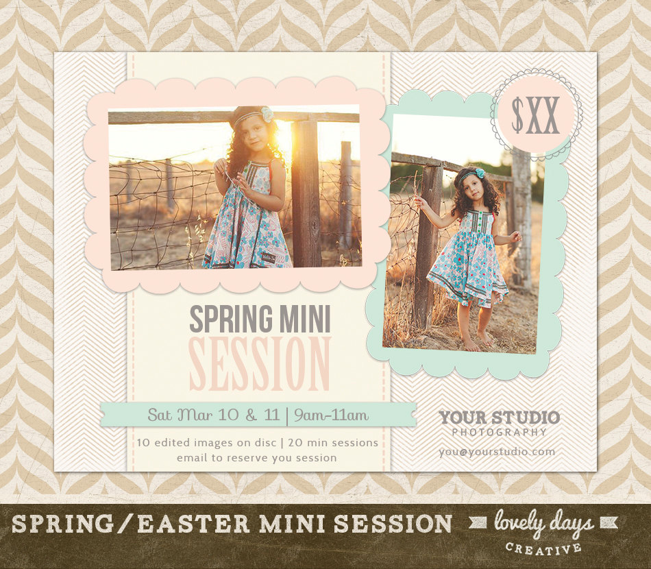 Photography Mini Session Flyer