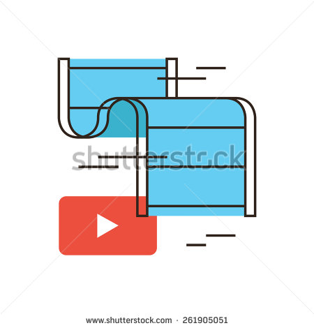 Play Button Vector Flat Icon