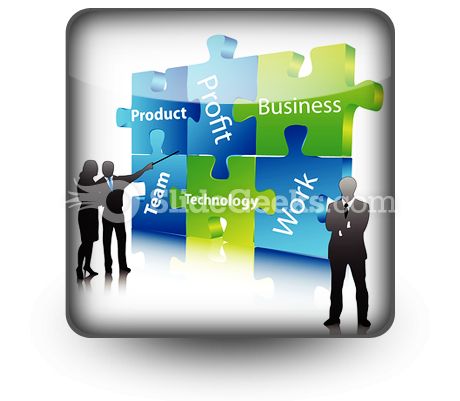 PowerPoint Business Person Icon PowerPoint Business Person Icon