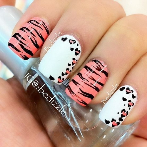 Pretty Animal Print Nails Pretty Animal Print Nails