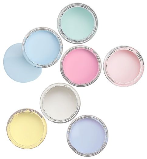 Pretty Pastel Colors Paints