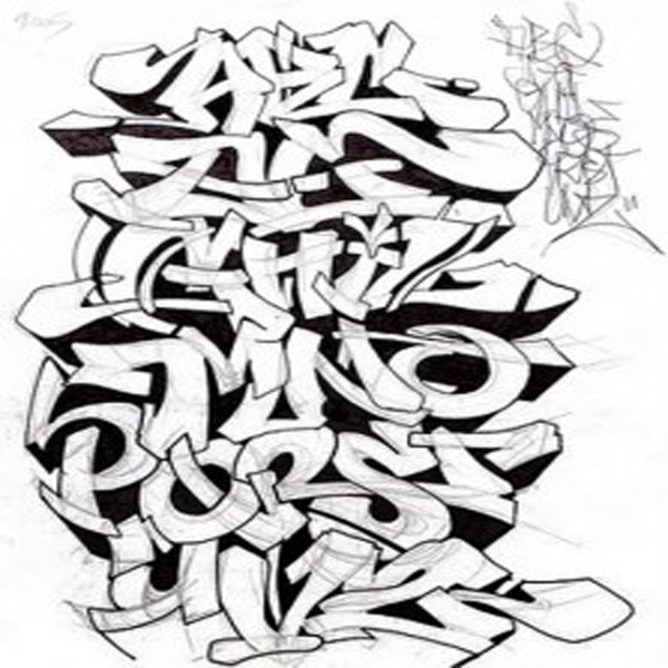 13 All Graffiti Fonts Images