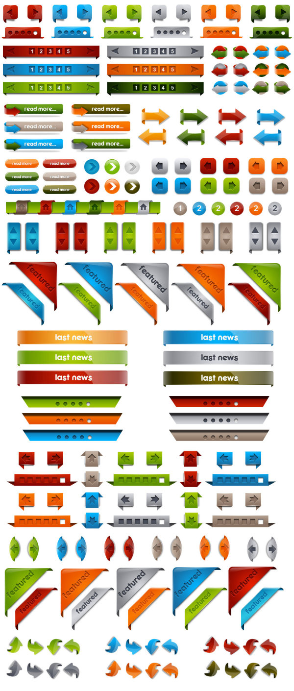 PSD Web Buttons PSD Web Buttons