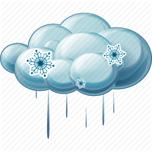 Rain Snow Sleet Hail Icons Rain Snow Sleet Hail Icons
