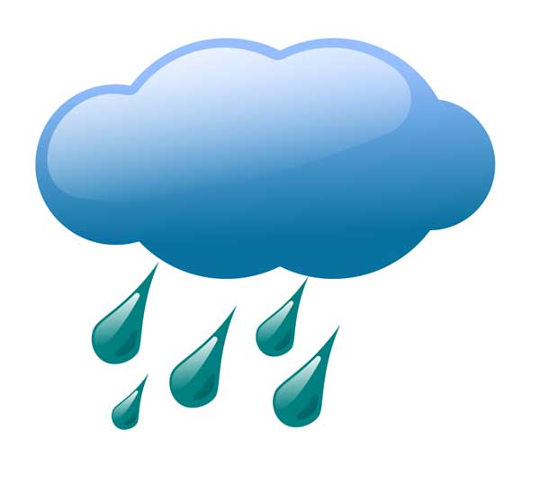Rain Weather Symbol Clip Art