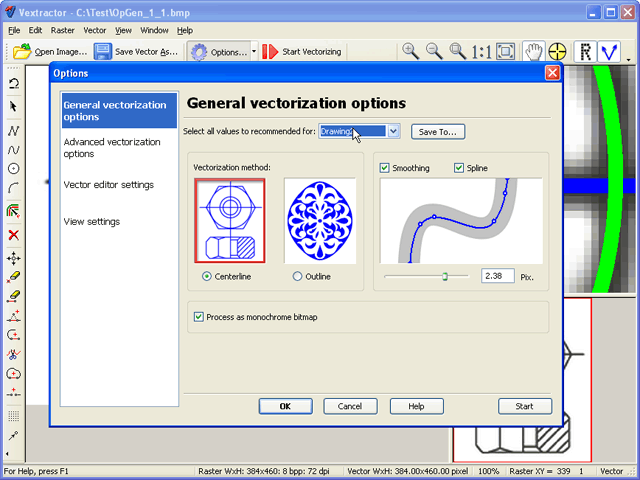 Raster to Vector Software