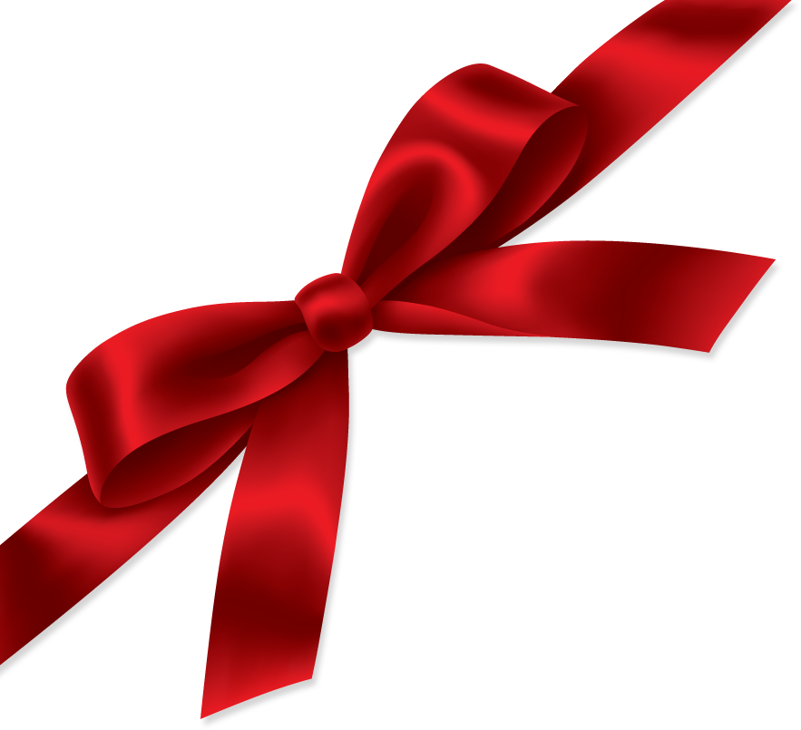 14 Gift Ribbon Vector PNG Images