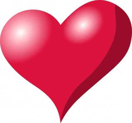 Red Heart Clip Art