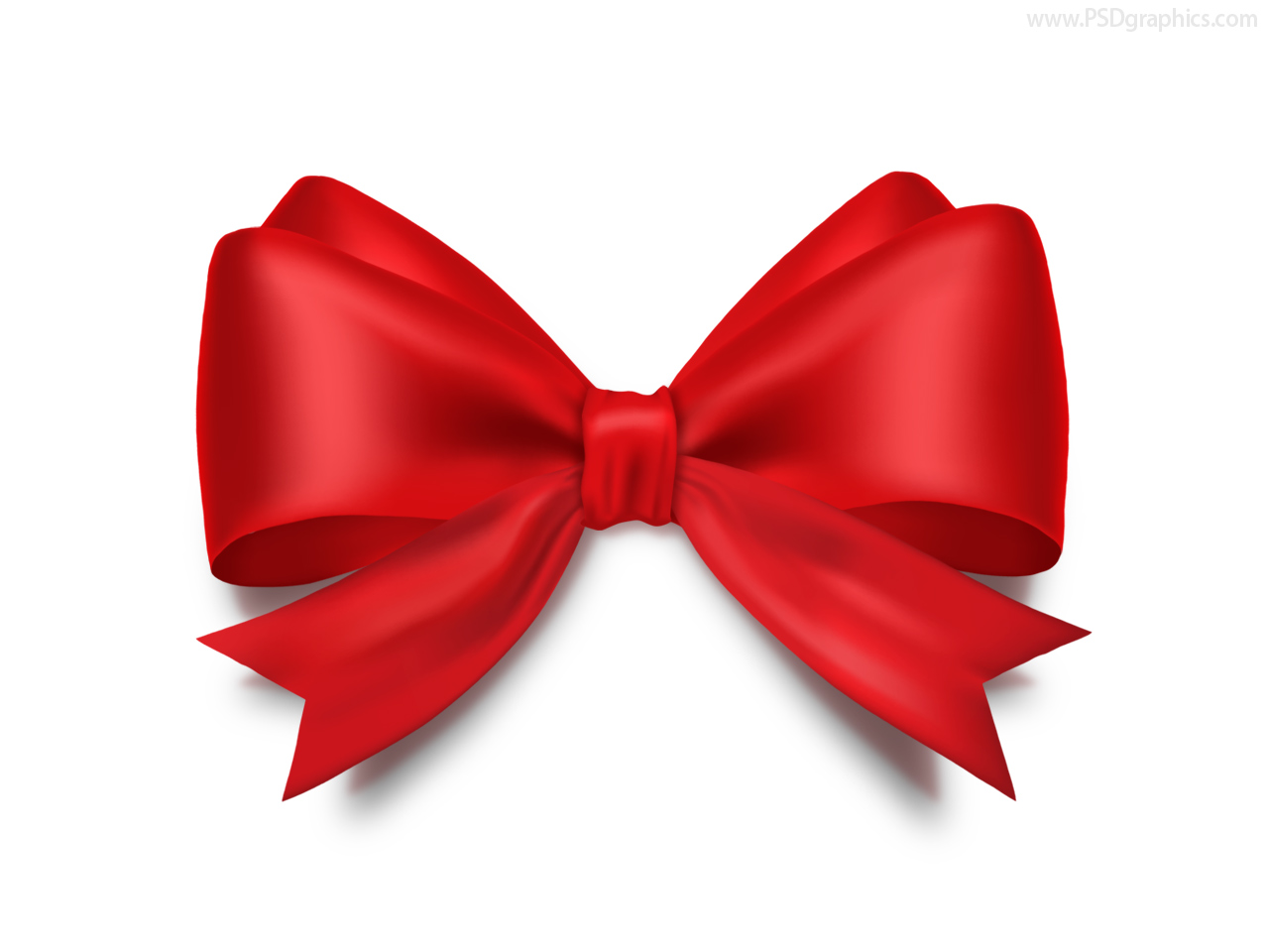 Red Ribbon Bow