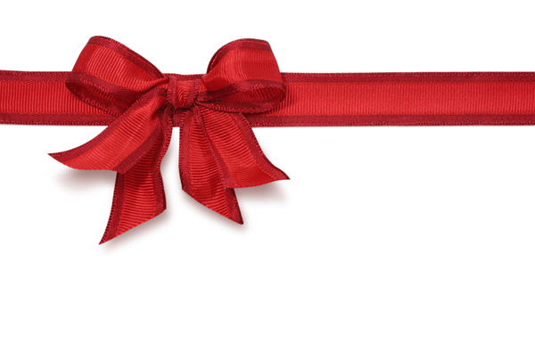 Red Ribbon Bow