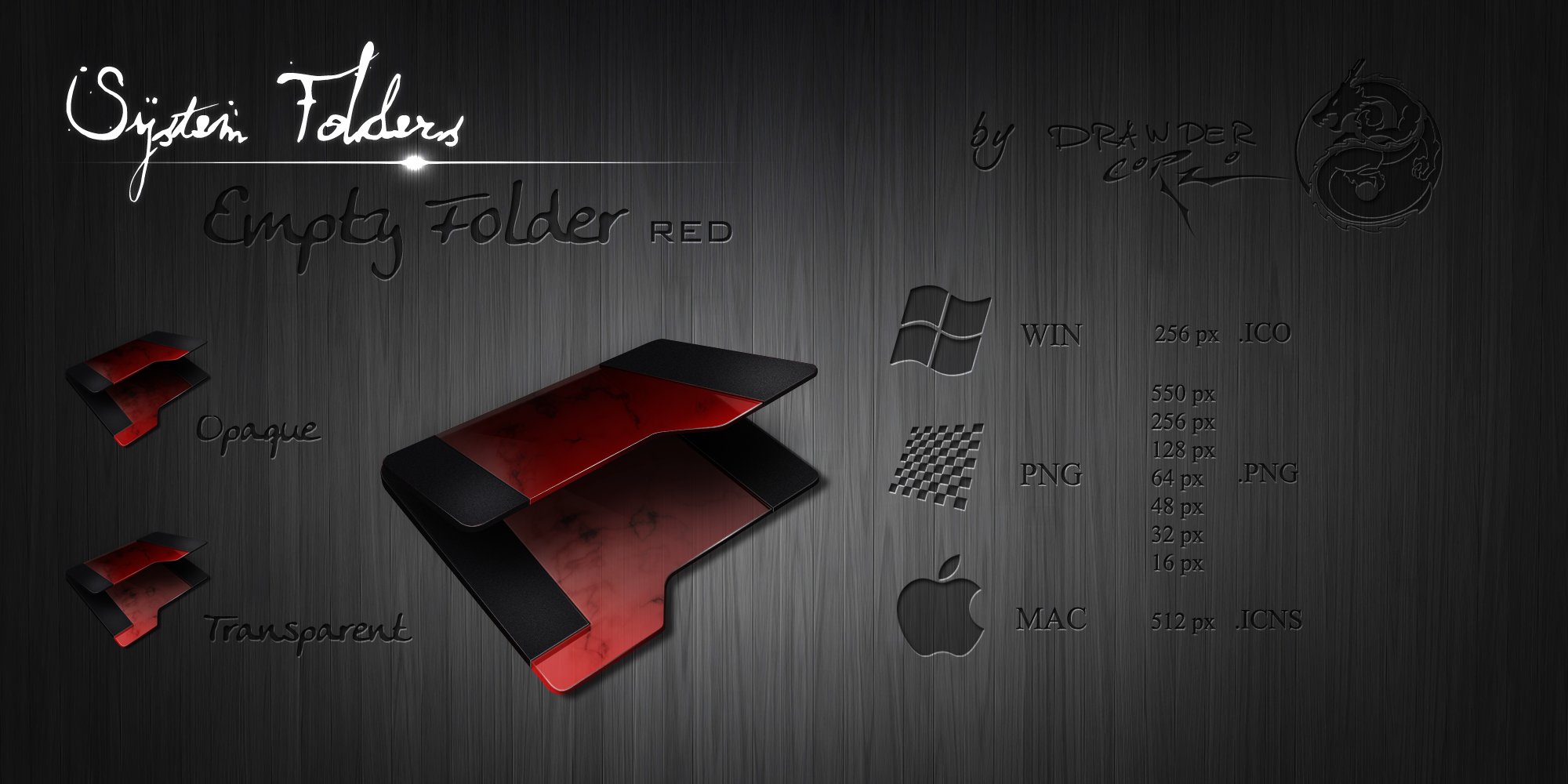Red Windows Folder Icon