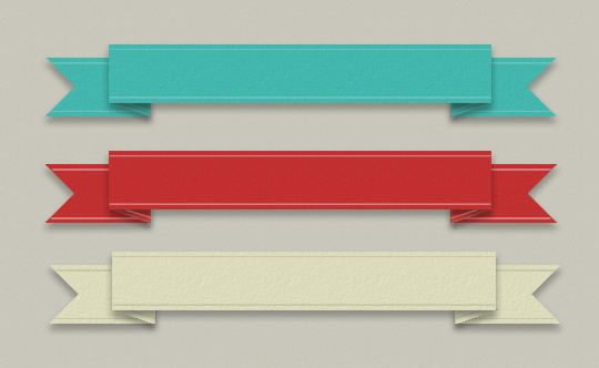 Ribbon Banner PSD