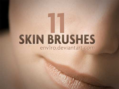 Skin Texture Brushes Photoshop