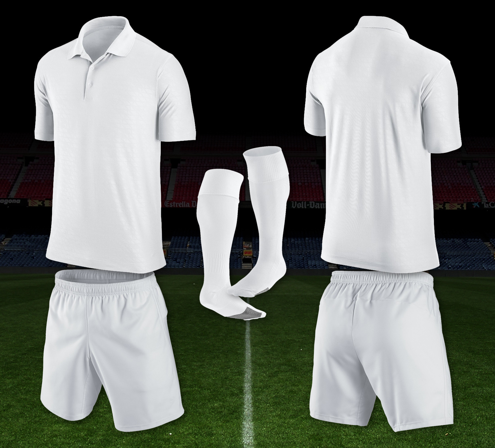 Soccer Jersey Template PSD