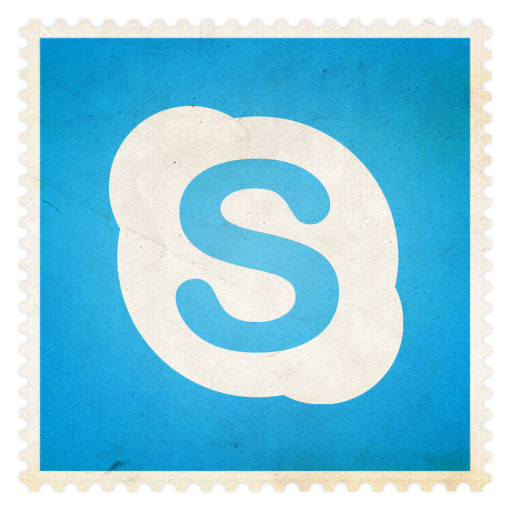 Social Media Icons Skype