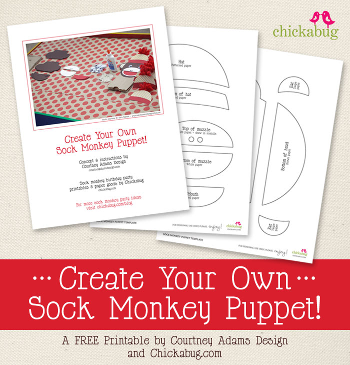 Sock Monkey Templates Printable Free