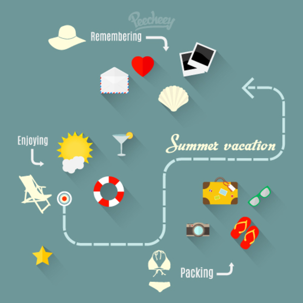 Summer Vacation Vector