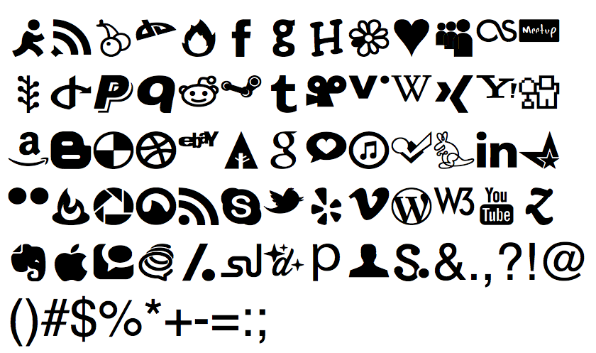 Symbol Free Vector Fonts Symbol Free Vector Fonts