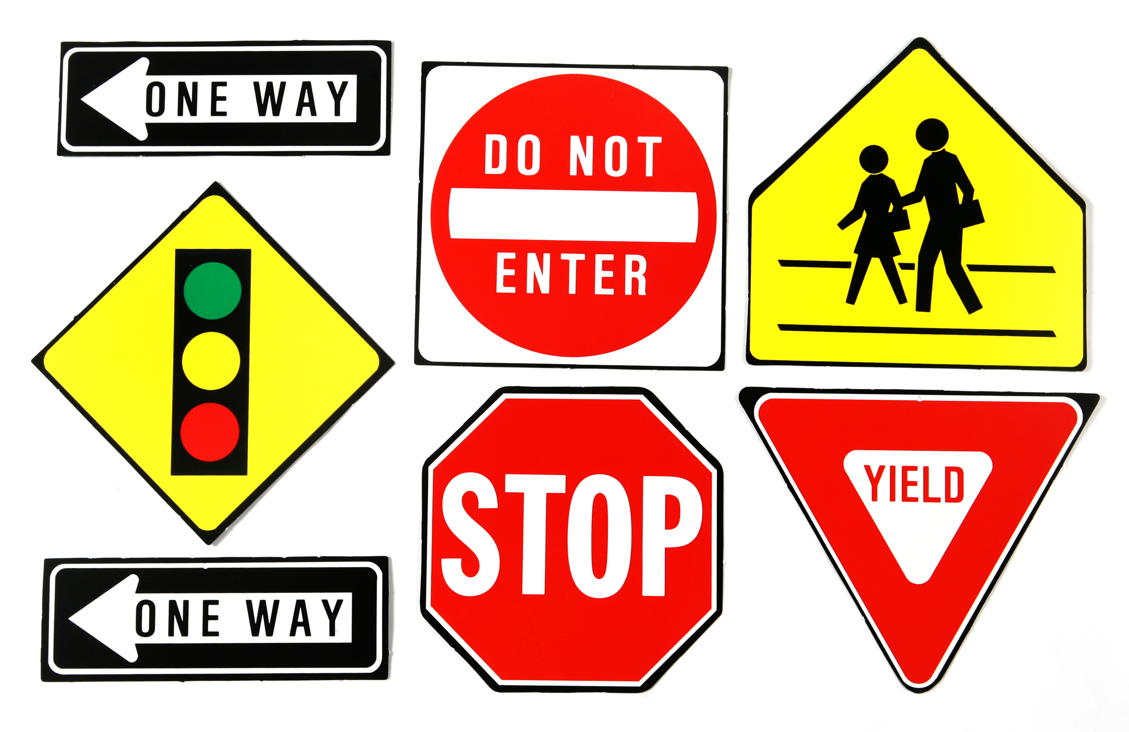 Traffic Safety Signs and Symbols