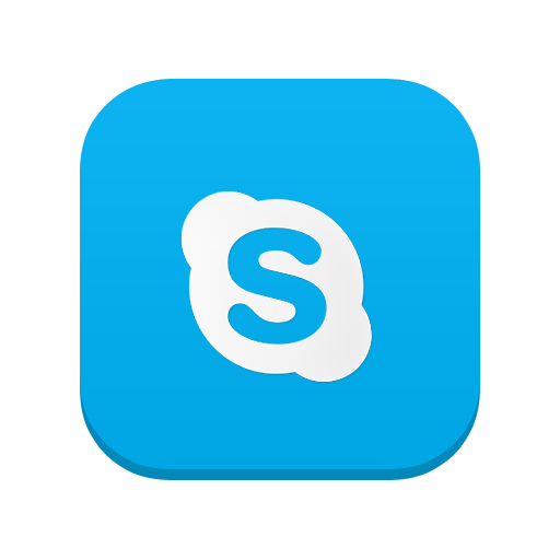 Transparent Skype Icon