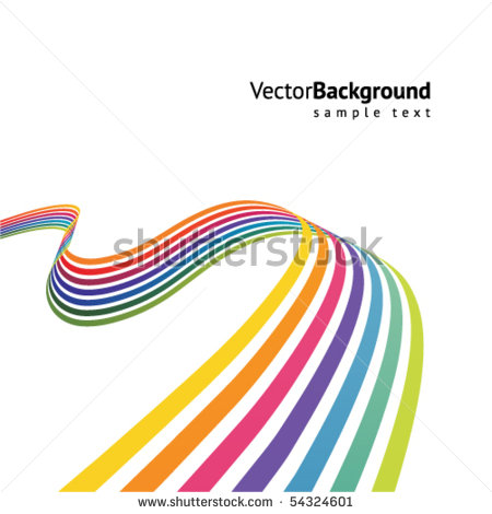 Vector Abstract Divider Line