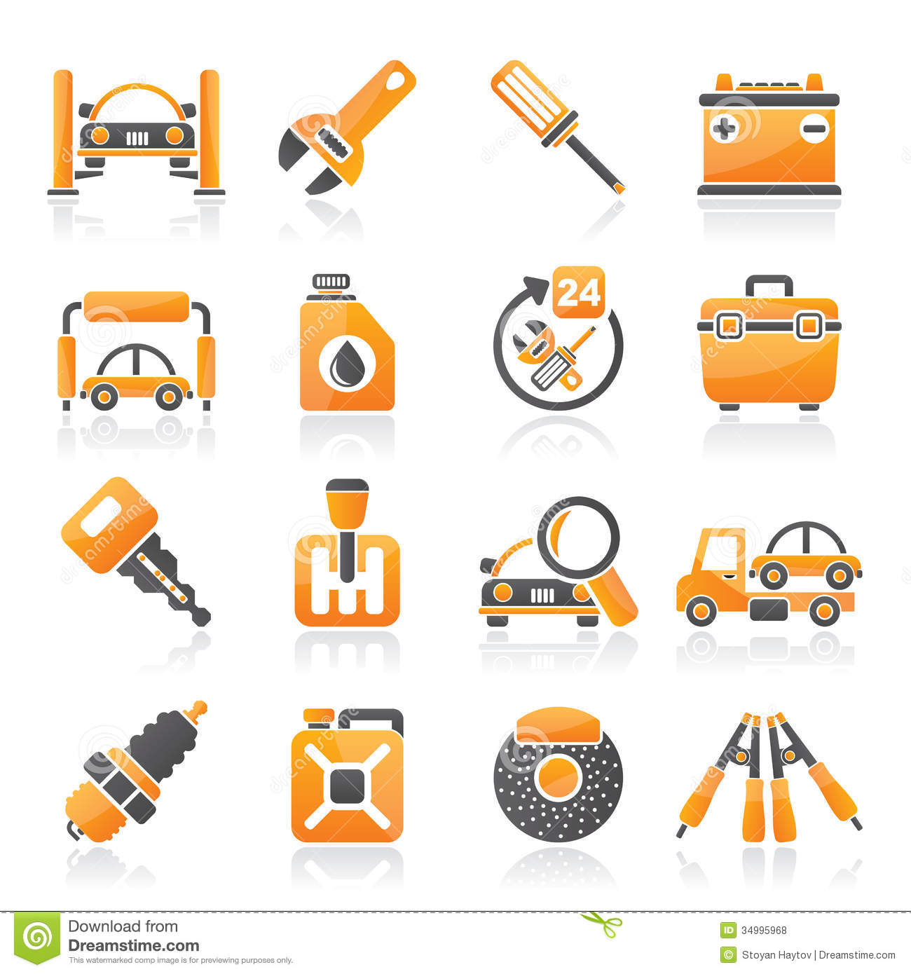 Vector Car Parts Icon