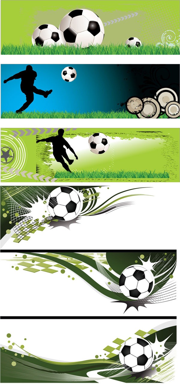Vector Football Banner Vector Football Banner