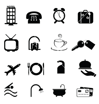 Vector Hotel Icons