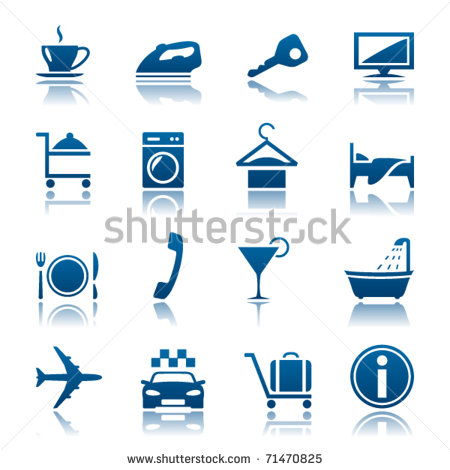 Vector Hotel Icons