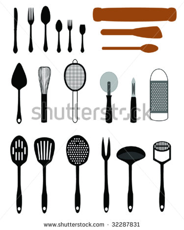 Vector Kitchen Utensils