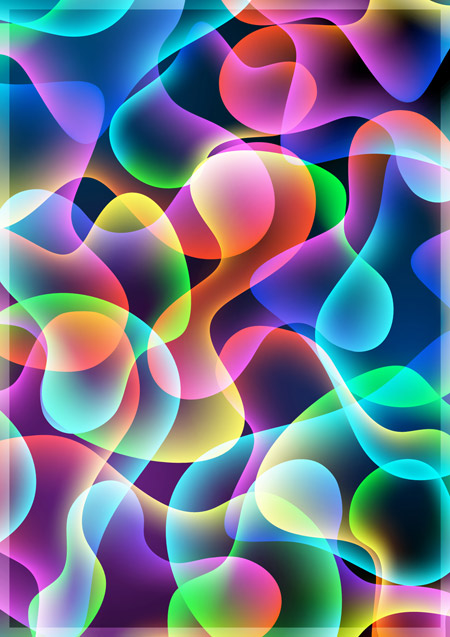 Vibrant Color Abstract Designs