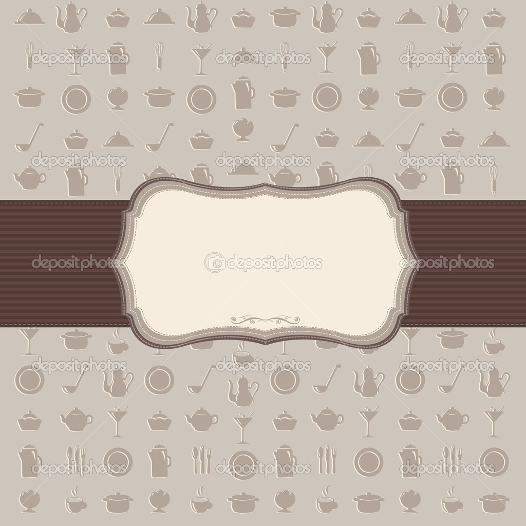 Vintage Kitchen Illustration Vintage Kitchen Illustration