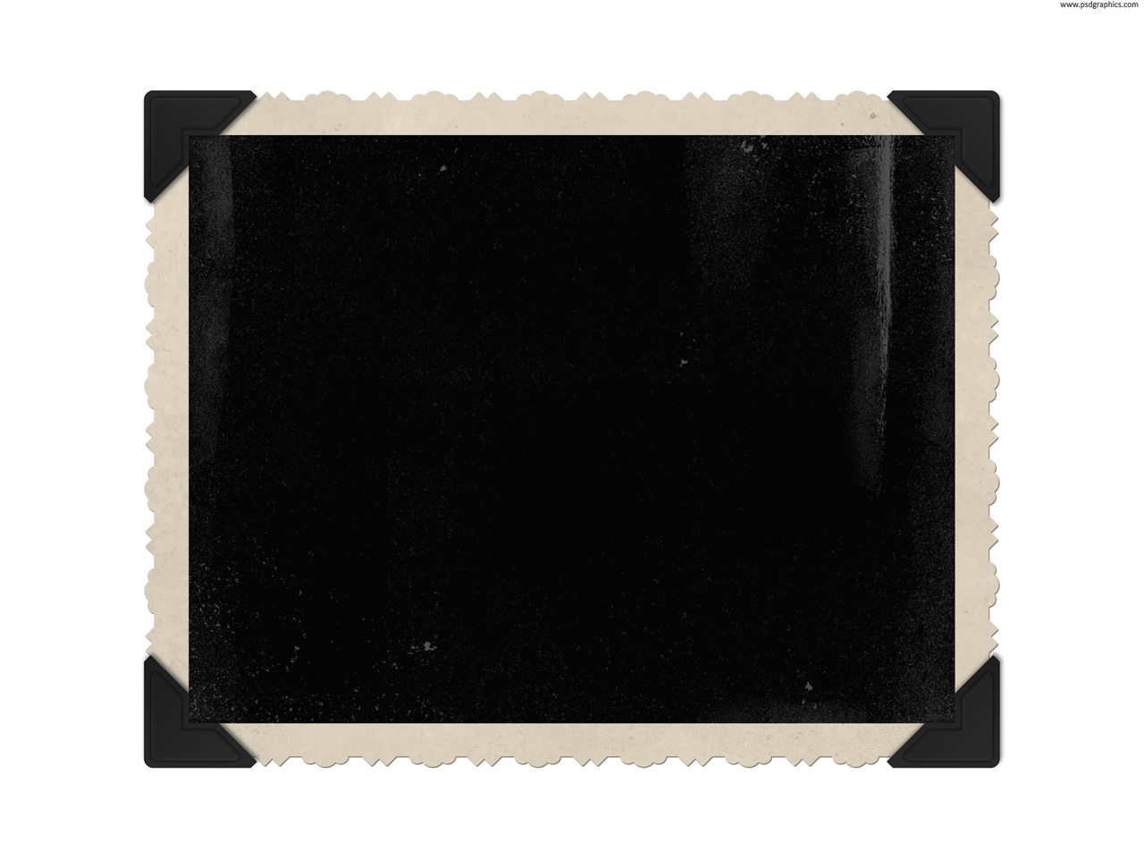 Vintage Polaroid Frame Template Vintage Polaroid Frame Template