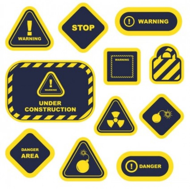 Warning Label Vector Free Warning Label Vector Free