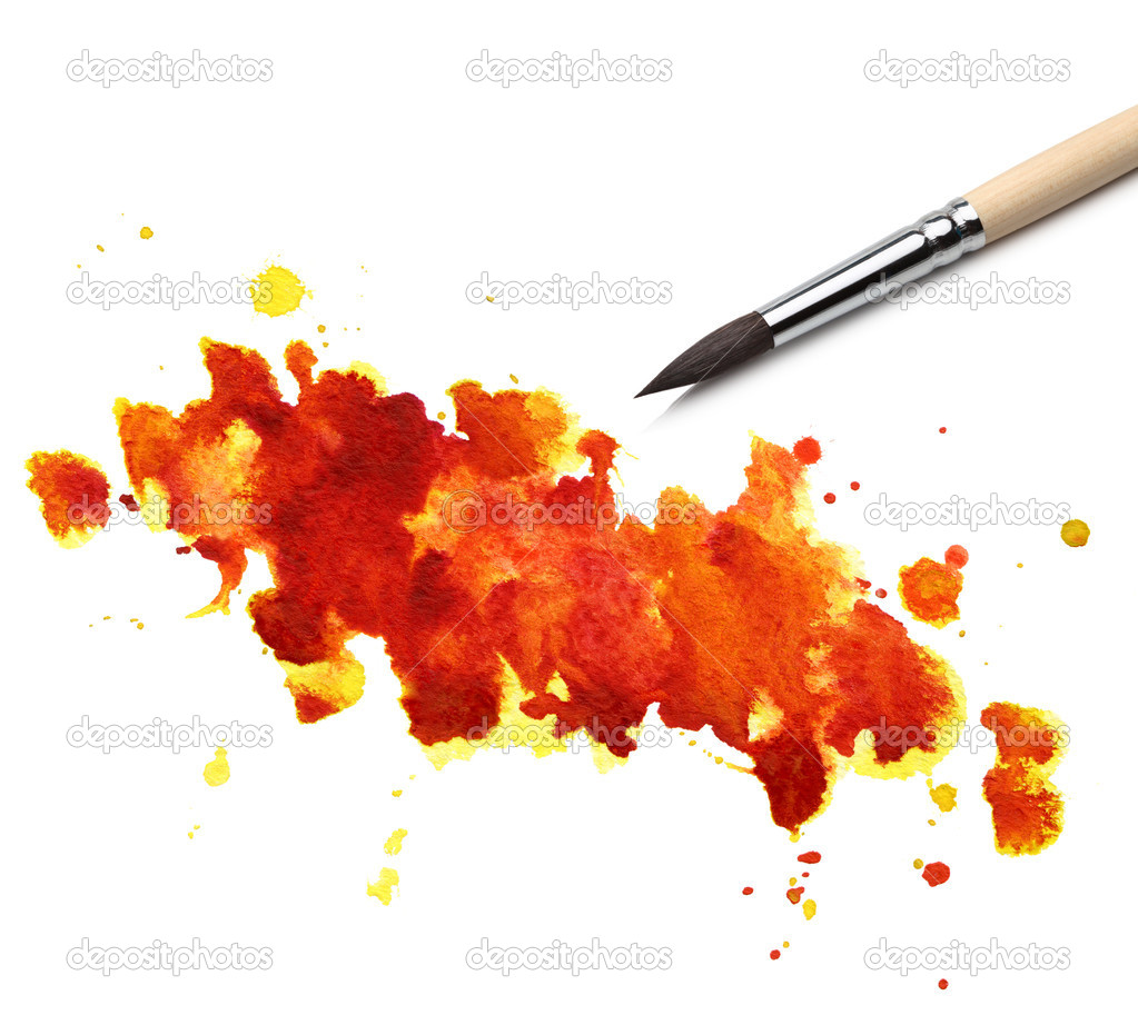 Watercolor Paint Brush