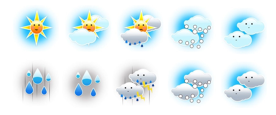 Weather Icons for Children