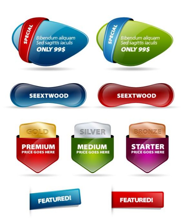 Web Page Button PSD File Web Page Button PSD File
