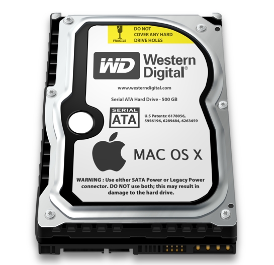 Western Digital Hard Drive Icon