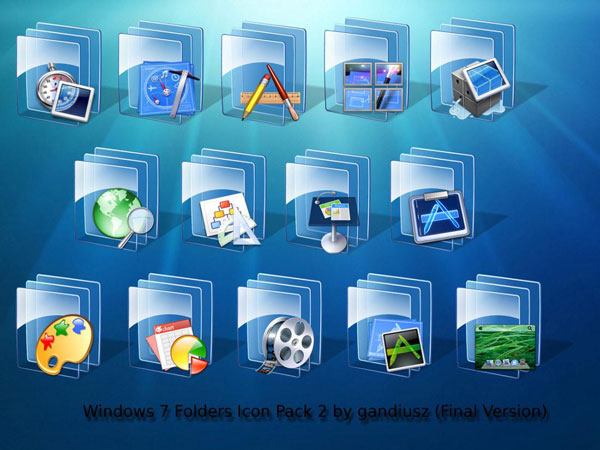 Windows 7 Folder Icon Pack