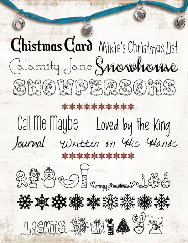 Winter Christmas Fonts