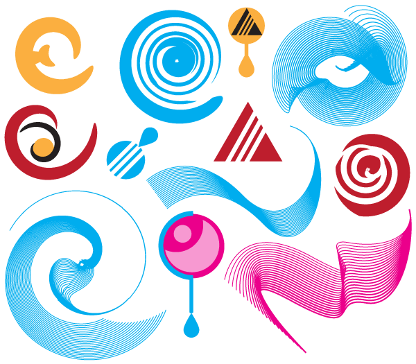 Abstract Vector Shapes Abstract Vector Shapes