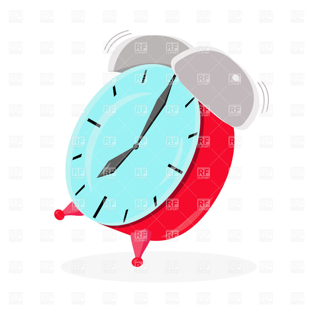 Alarm Clock Ringing Clip Art