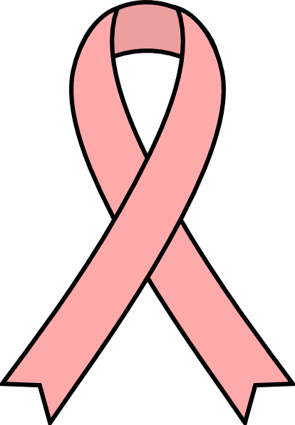 5 Photos of Pink Ribbon Vector Clip Art