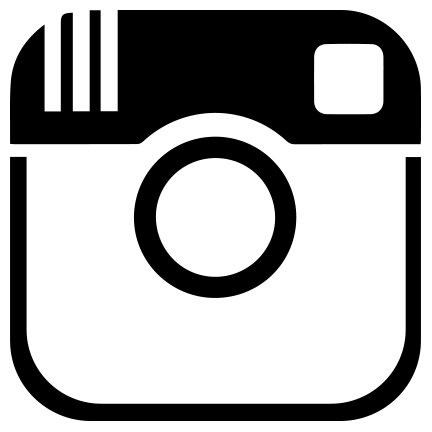 Black and White Instagram Logo Icon Black and White Instagram Logo Icon