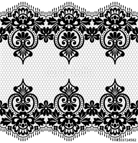 Black Seamless Pattern Black Seamless Pattern