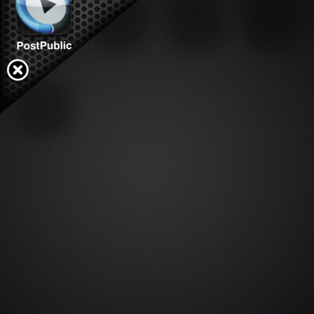 Blank iPhone App Icons